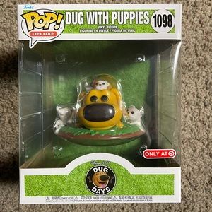 Funko pop Disney Dug with Puppies